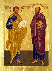 Петр и Павел. Икона